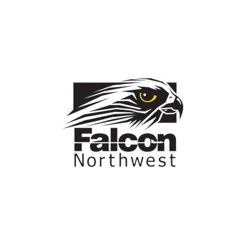 Изображение с логотипом производителя ПК Falcon Northwest.