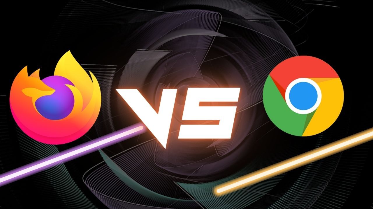 A comparions between Firefox and Chrome