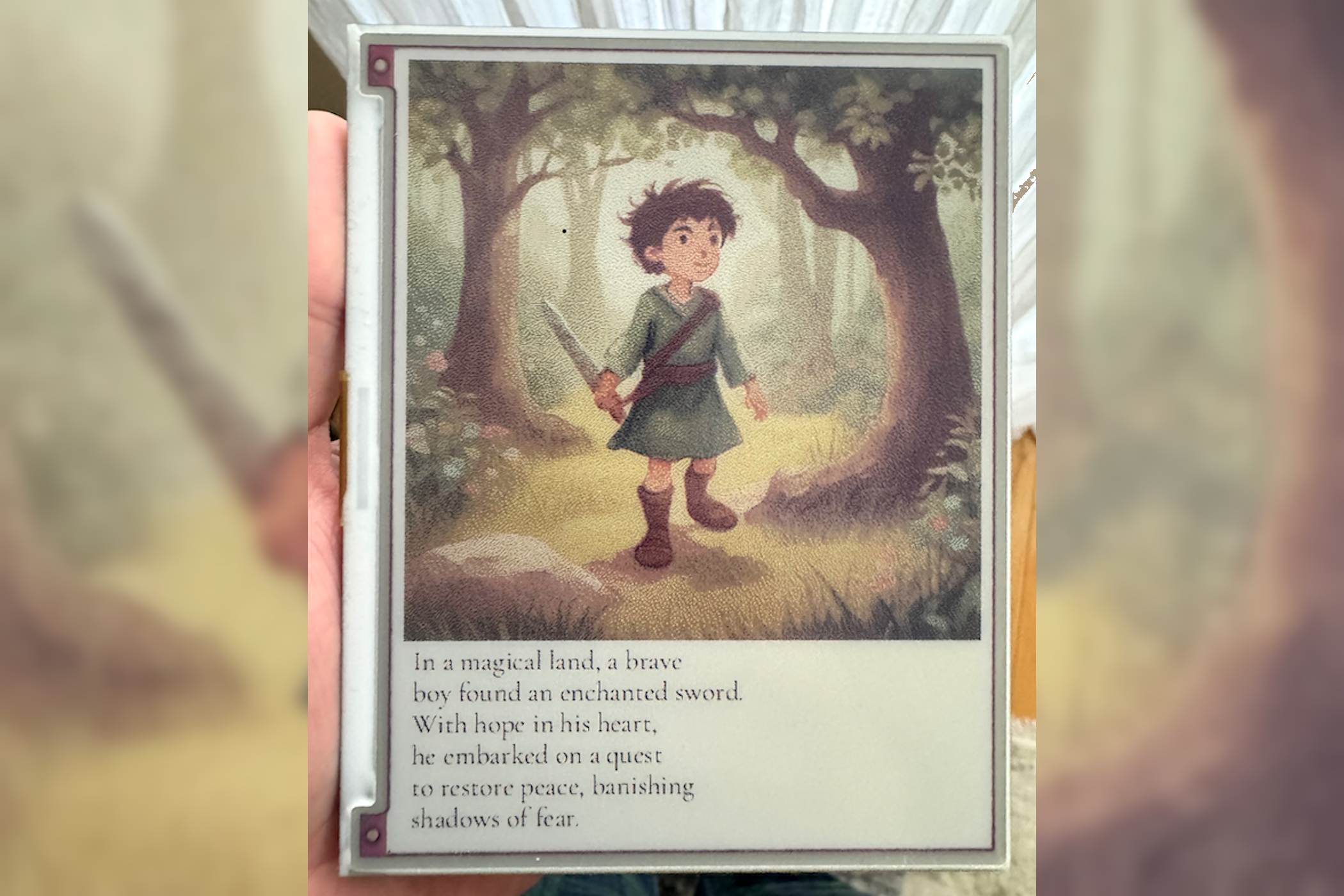 This cool Raspberry Pi-powered storybook automatically generates stories on an eInk display