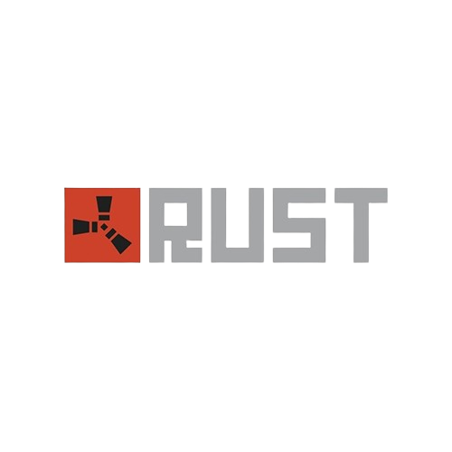 Логотип видеоигры Rust