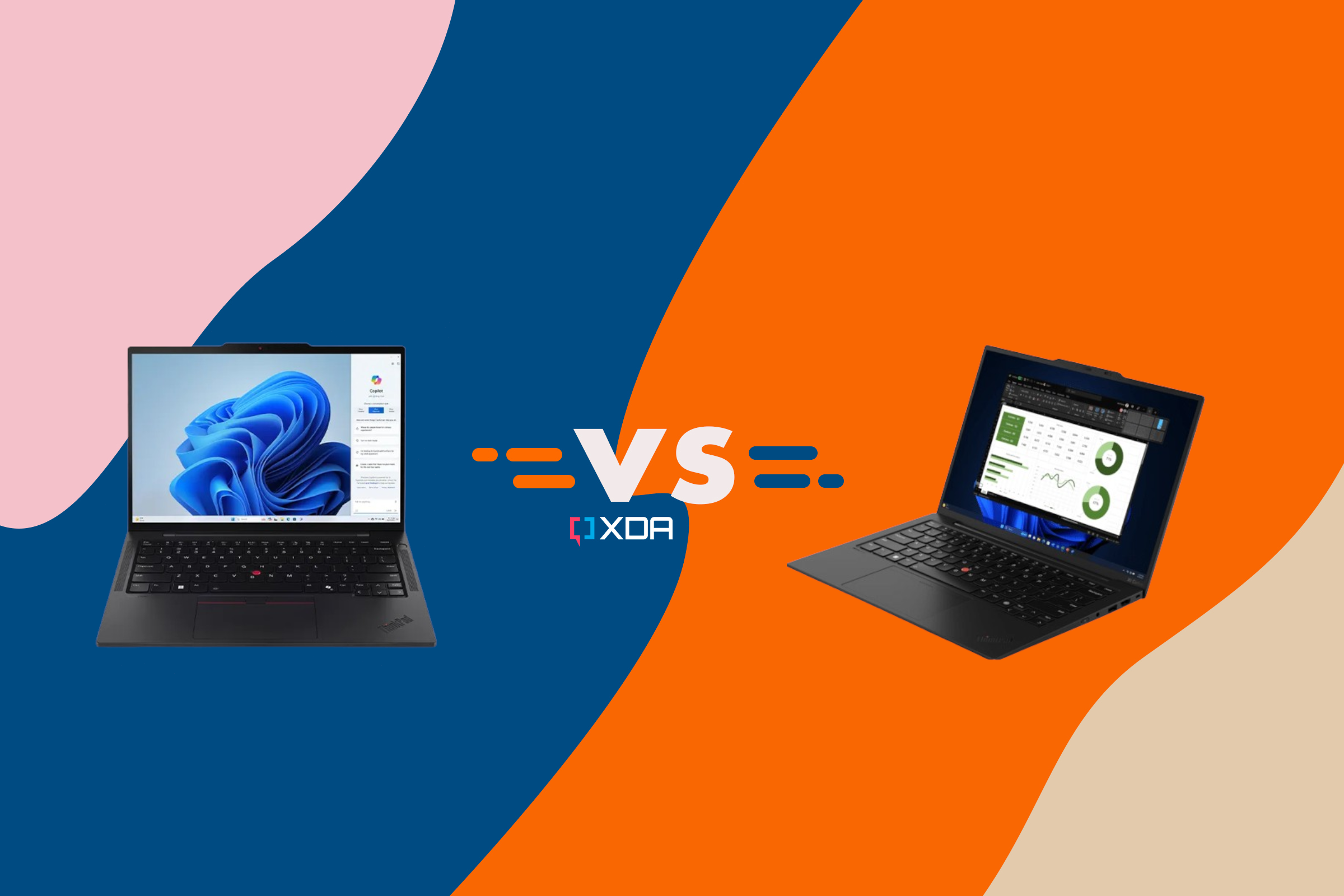 Lenovo ThinkPad T14s Gen 5 vs ThinkPad X1 Carbon Gen 12