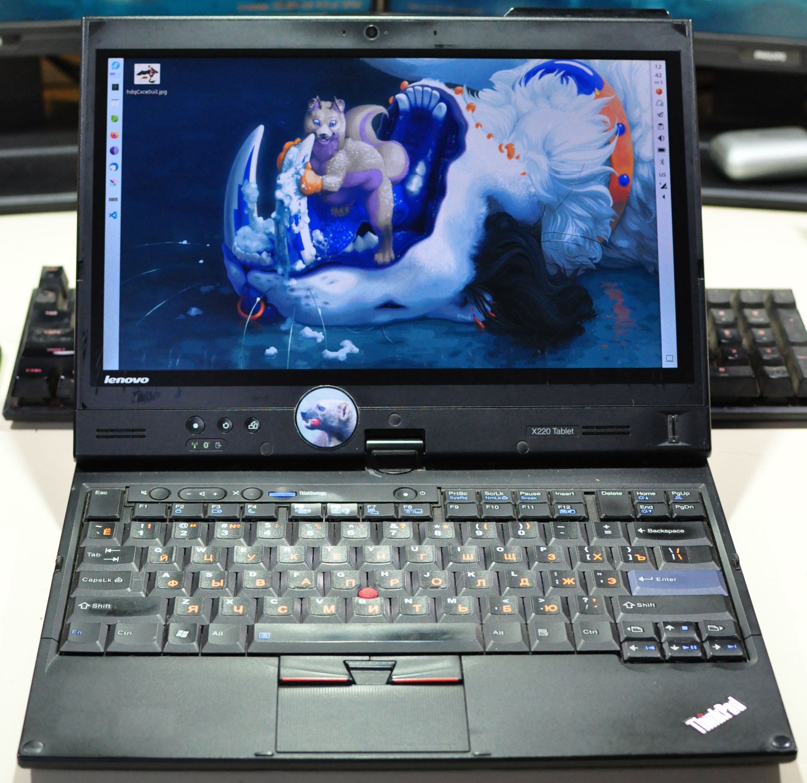 Una imagen de la tableta Lenovo ThinkPad X220