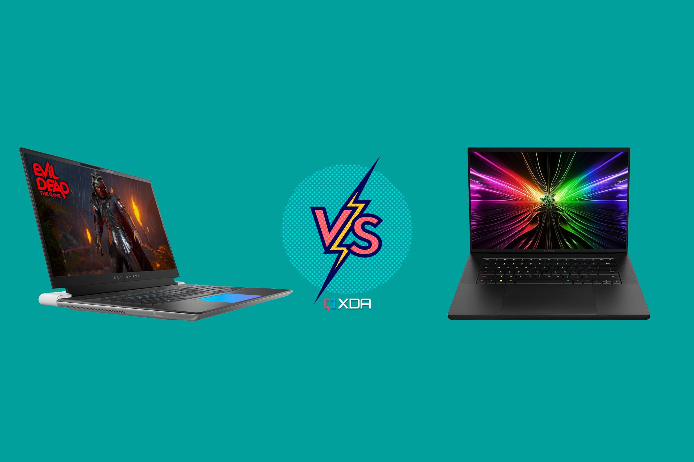 Comparación entre Alienware x16 R2 y Razer Blade 16