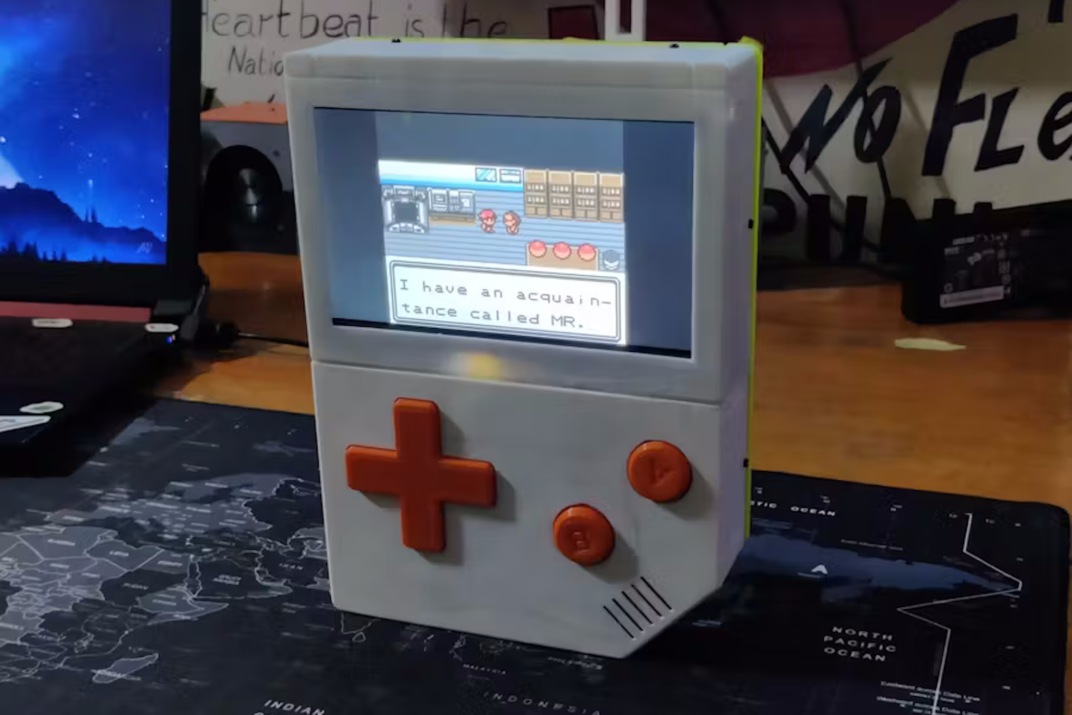 This fan-made Gameboy XL turns the pocket-sized pal into a handful