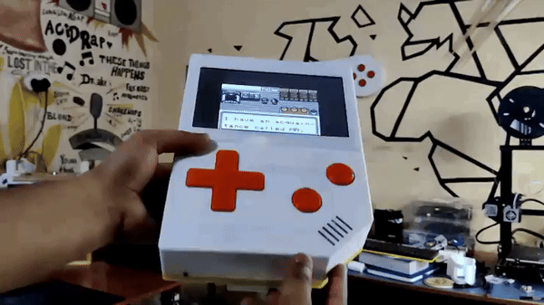 Showing off the Gameboy XL