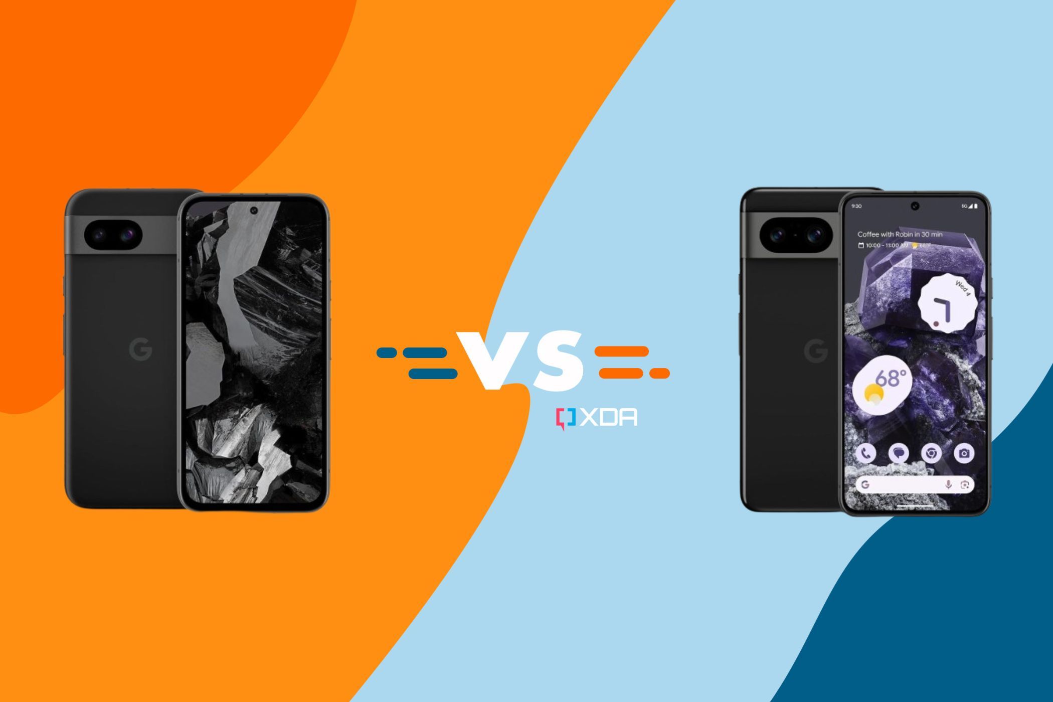 Google Pixel 8a vs Pixel 8 lequel est le meilleur