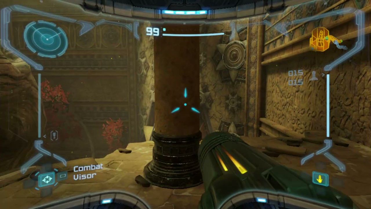 Captura de pantalla de Metroid Prime Remastered