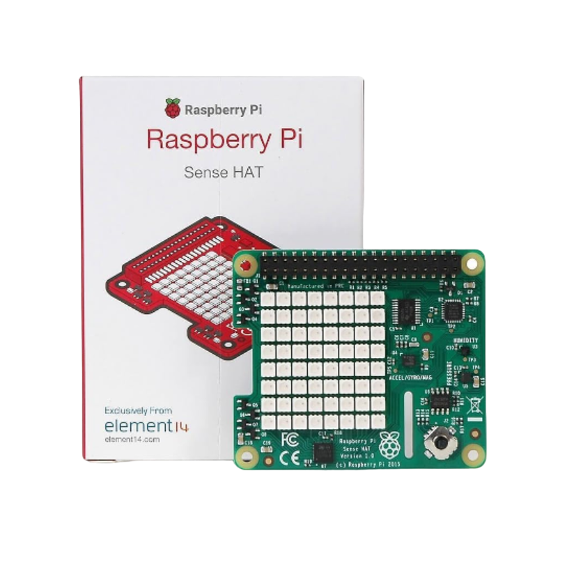 Una representación transparente del Raspberry Pi Sense HAT