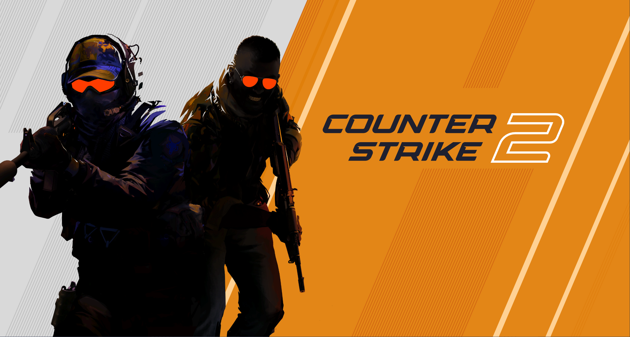 Cabecera de Counter-Strike 2 con CT y T