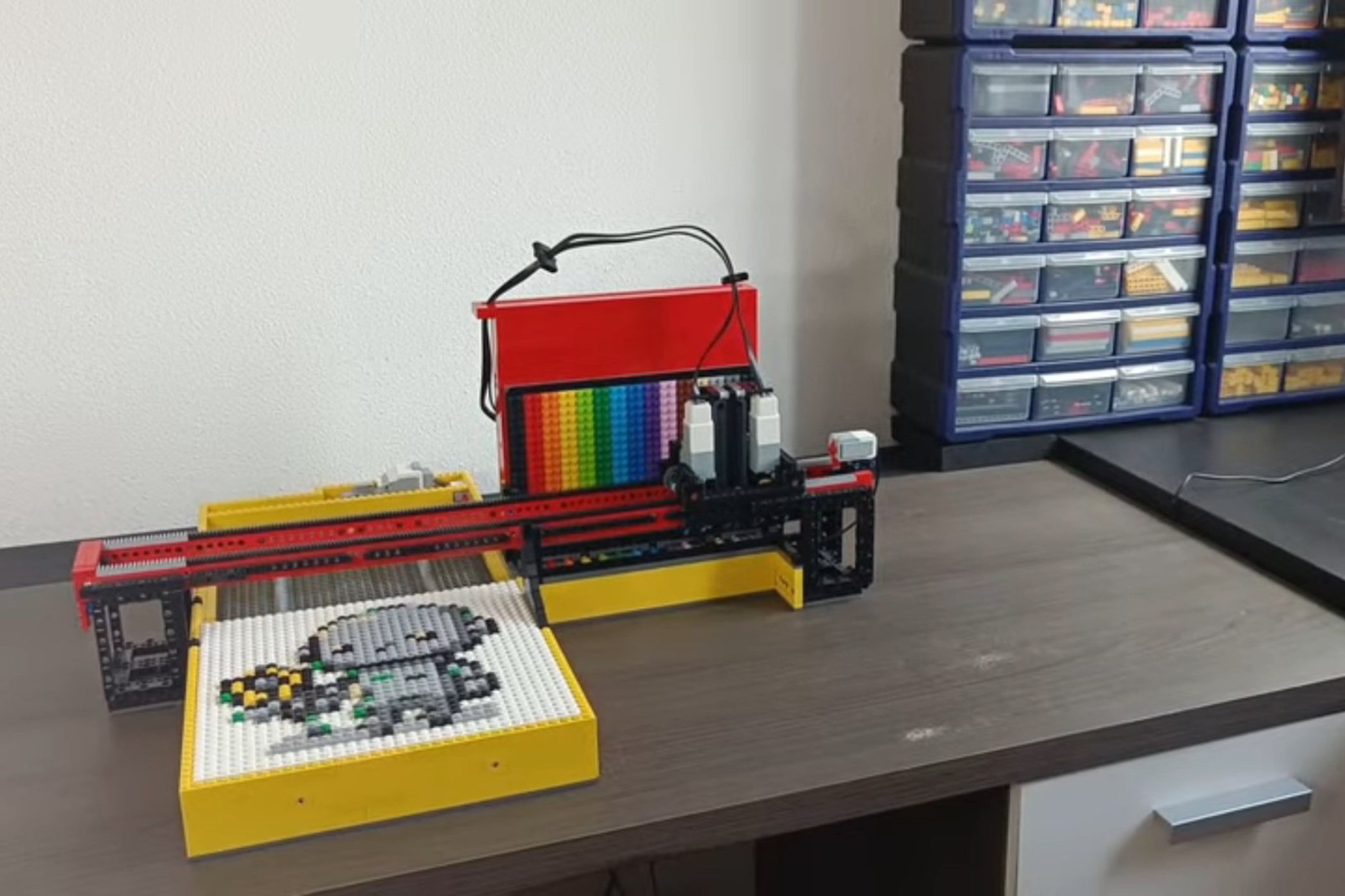 La impresora de lego