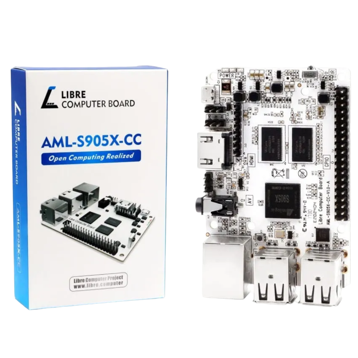 A transparent render of the Libre Computer Alta