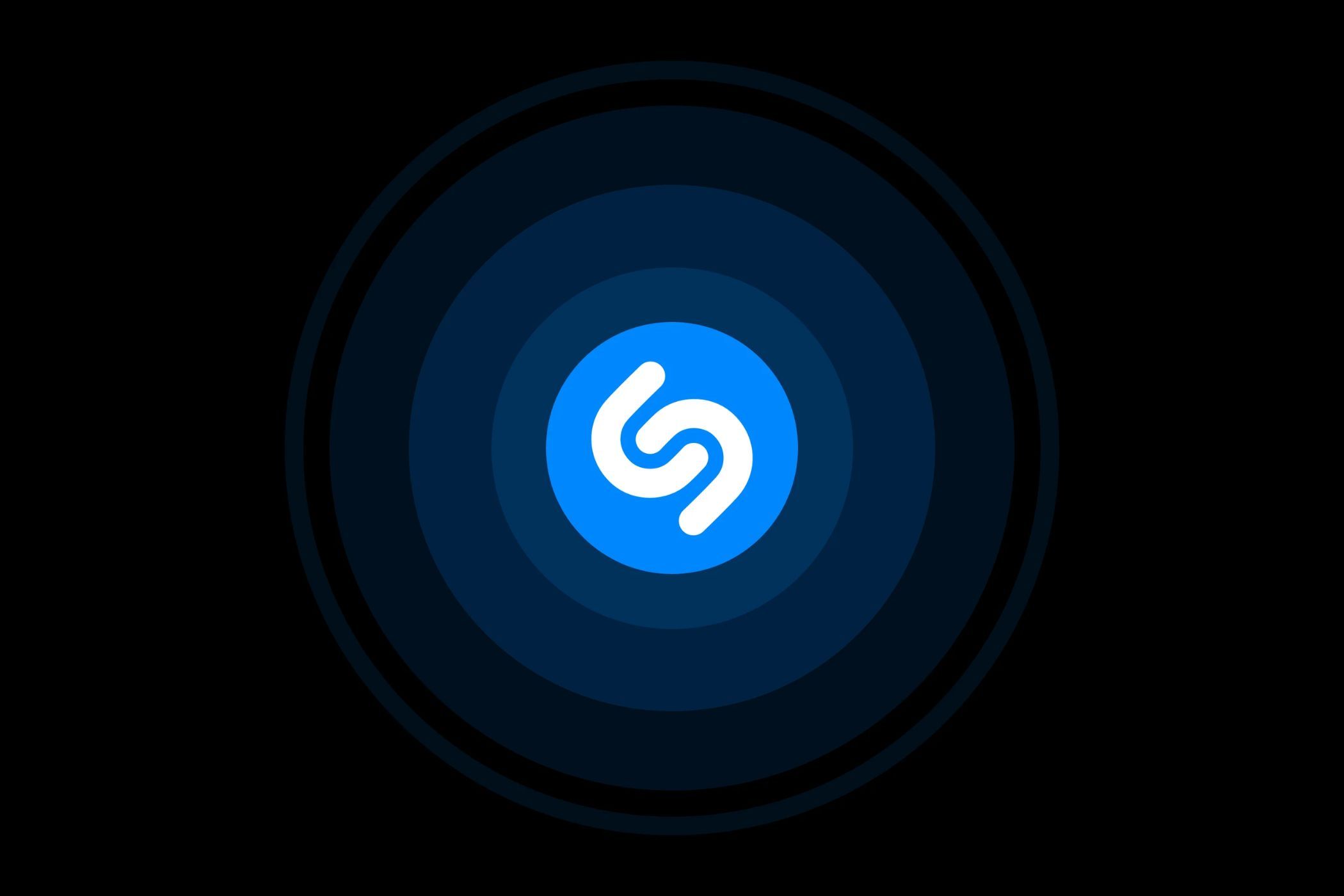 Una captura de pantalla que muestra la aplicación Shazam WearOS.