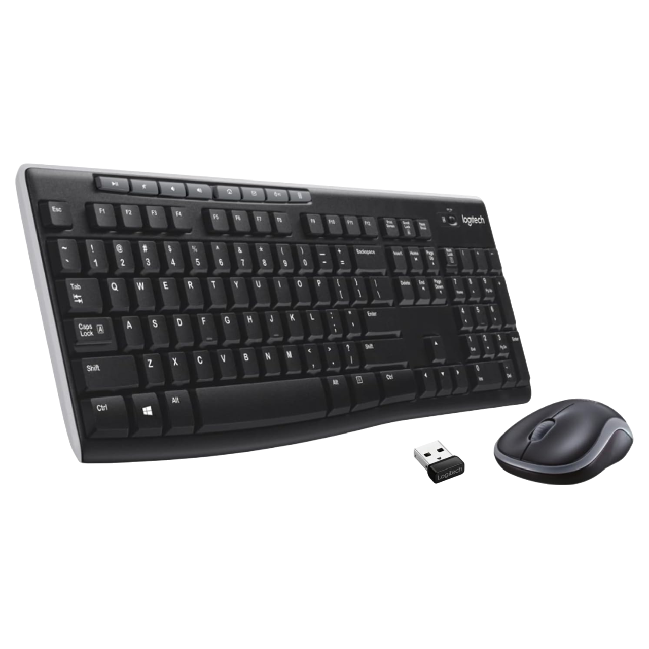 Combo de teclado y ratón inalámbricos Logitech MK270