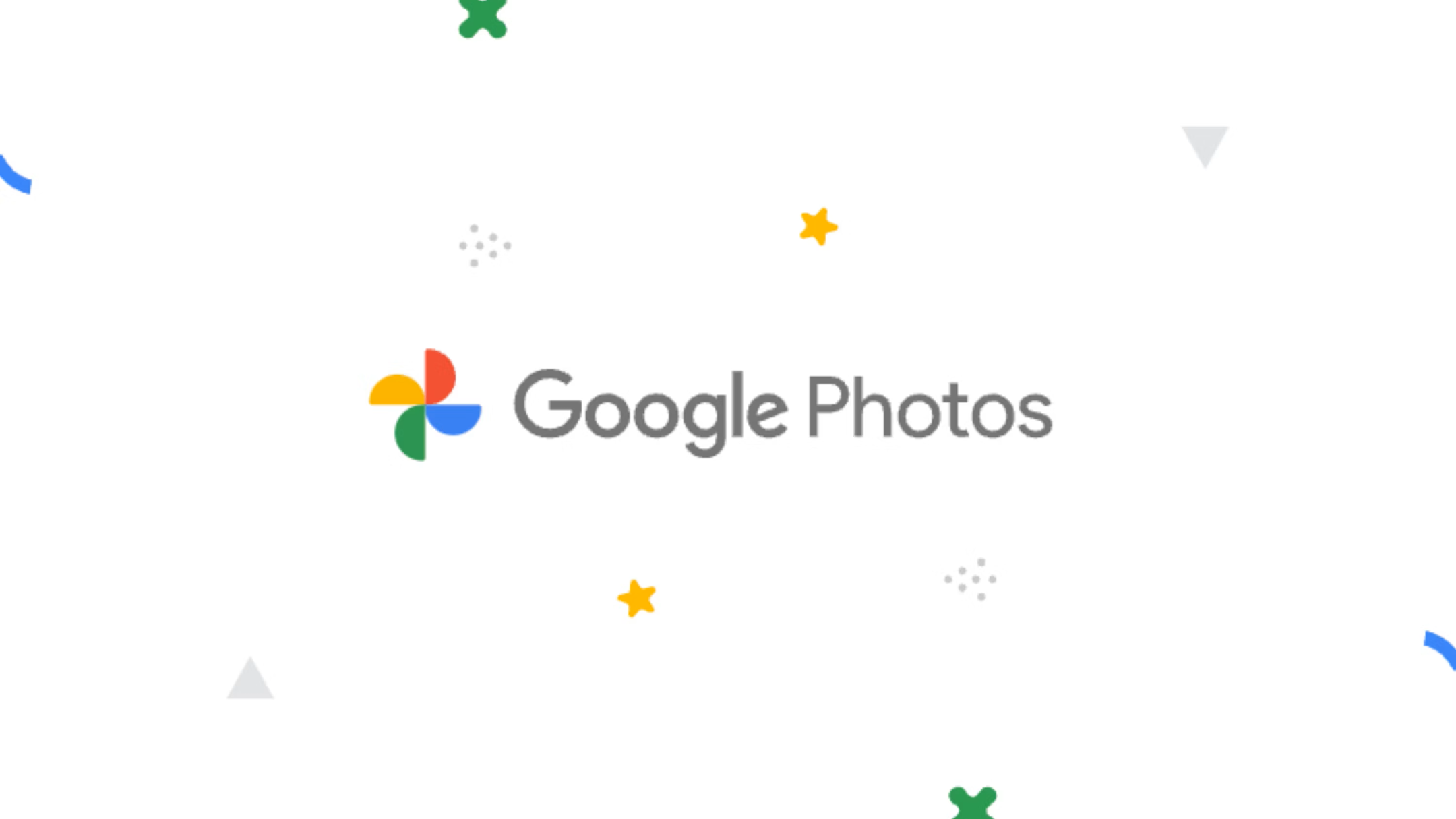 El logotipo de Google Photos