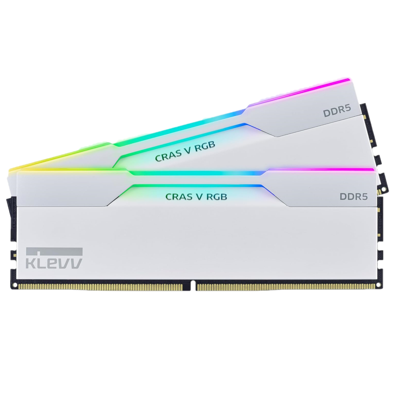 RAM blanca KLEVV CRAS V RGB