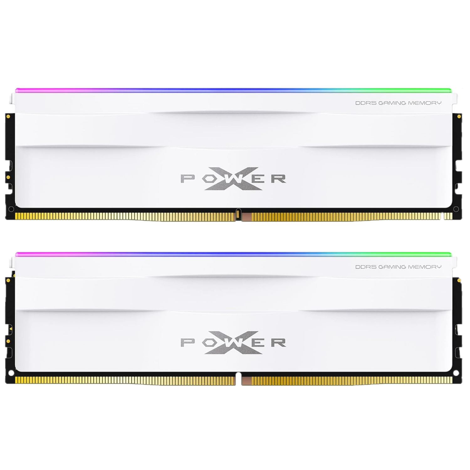 Memoria RAM RGB Zenith de Silicon Power en color blanco