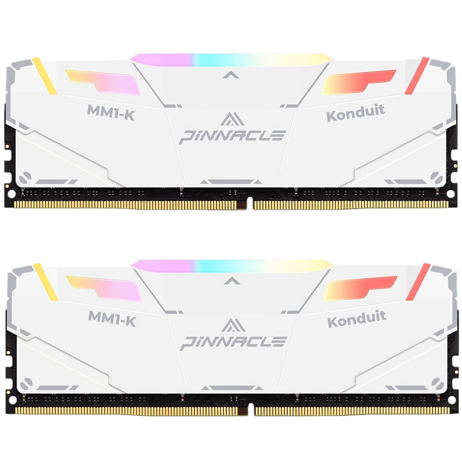 Memoria RAM Timetec Pinnacle Konduit RGB en color blanco