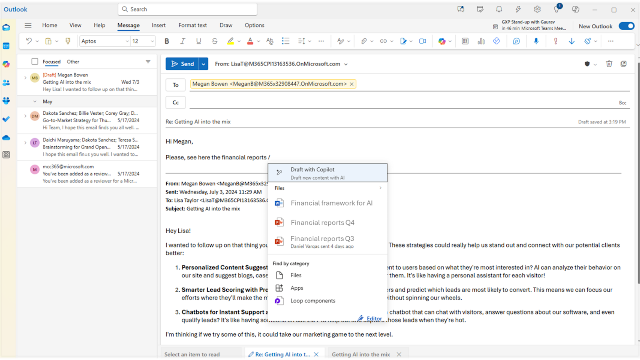 La nueva integración de OneDrive con Outlook