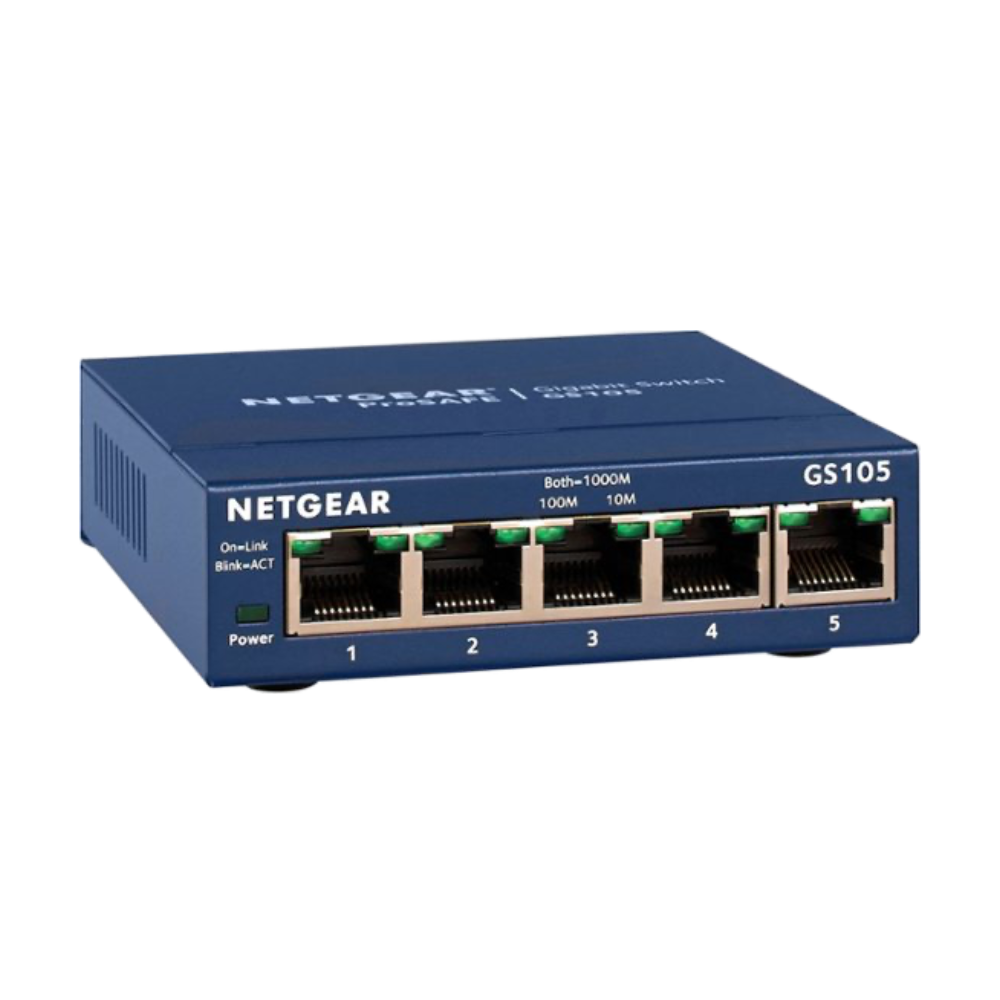 Switch no administrado de Netgear