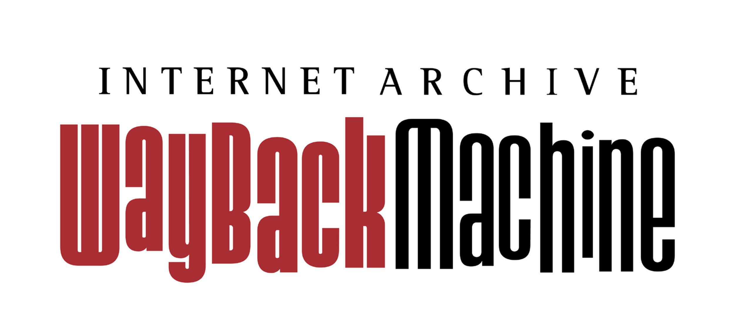 El logotipo de Wayback Machine