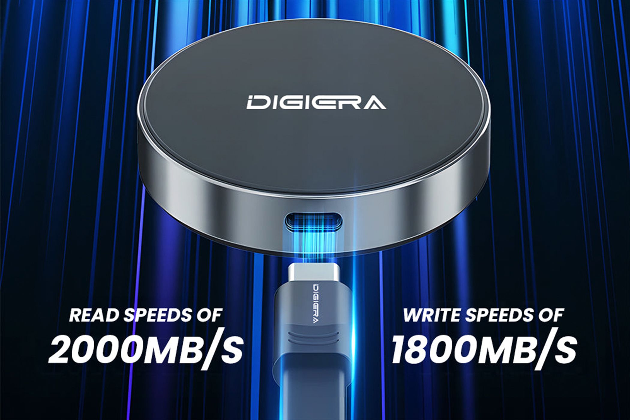 Digiera скорость чтения и записи