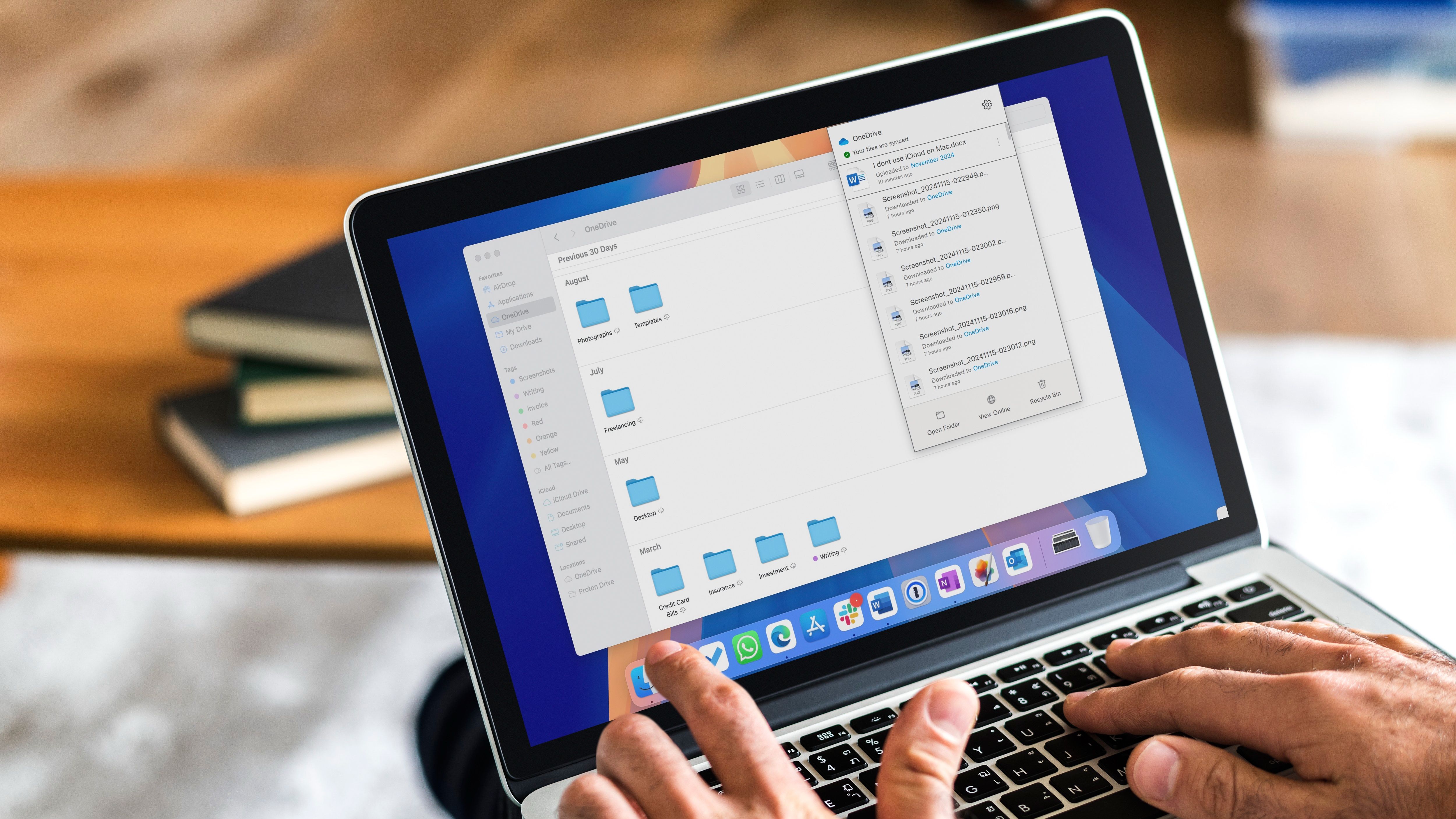 No pago por iCloud en Mac y uso OneDrive en su lugar