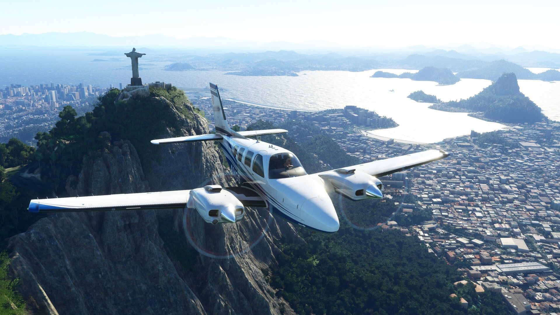 Captura de pantalla del juego Microsoft Flight Simulator