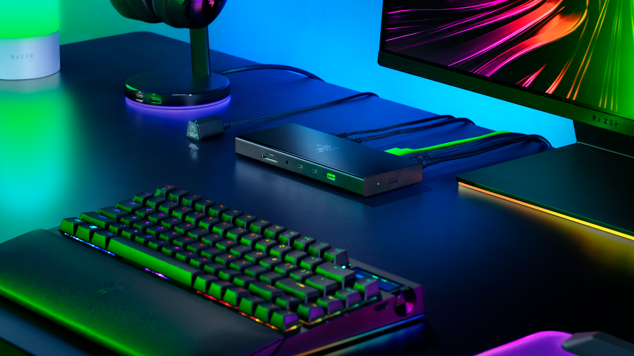 Base de conexión USB 4 de Razer para un estilo de vida