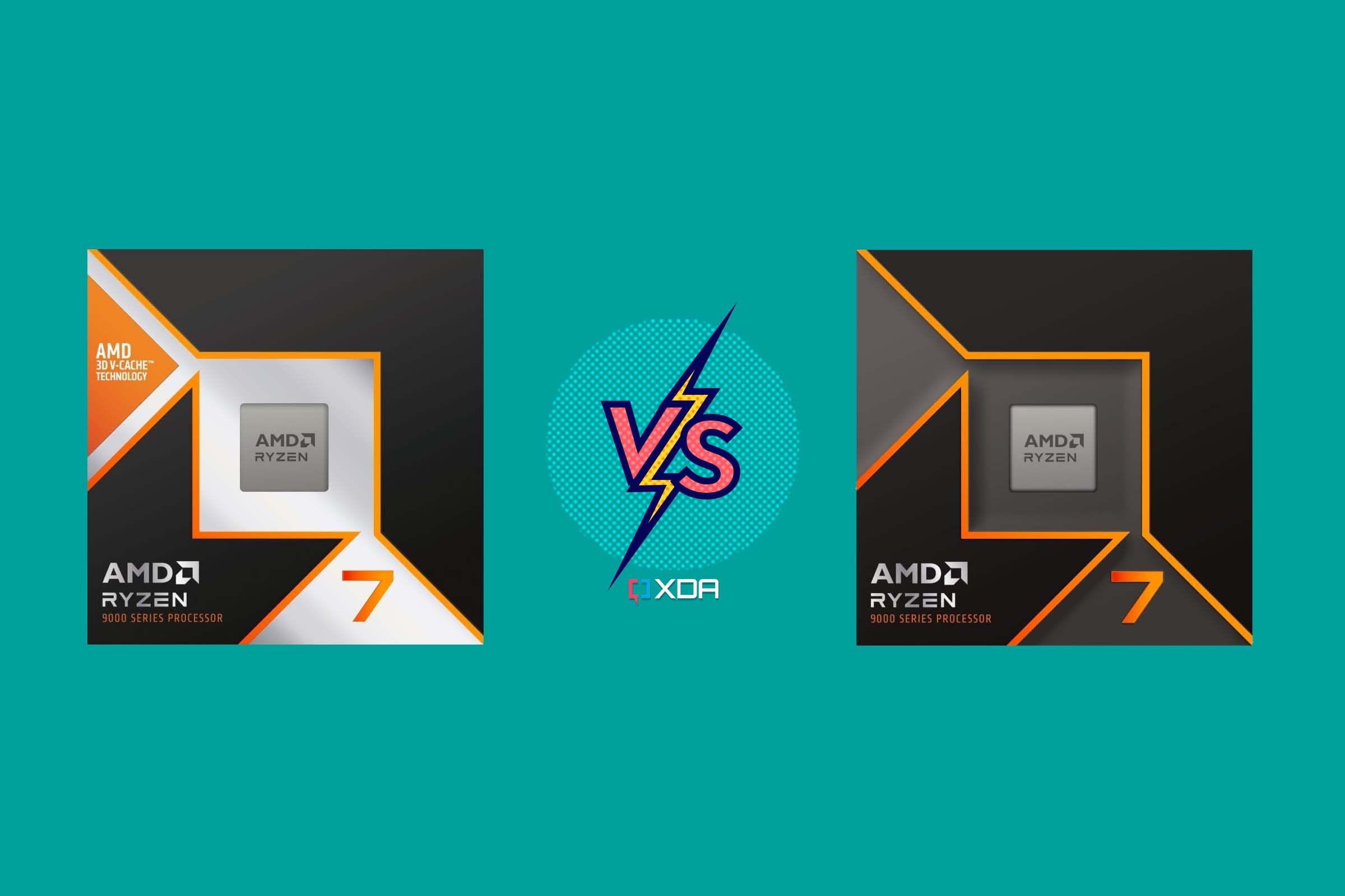 Comparación entre Ryzen 7 9800X3D y Ryzen 7 9700X