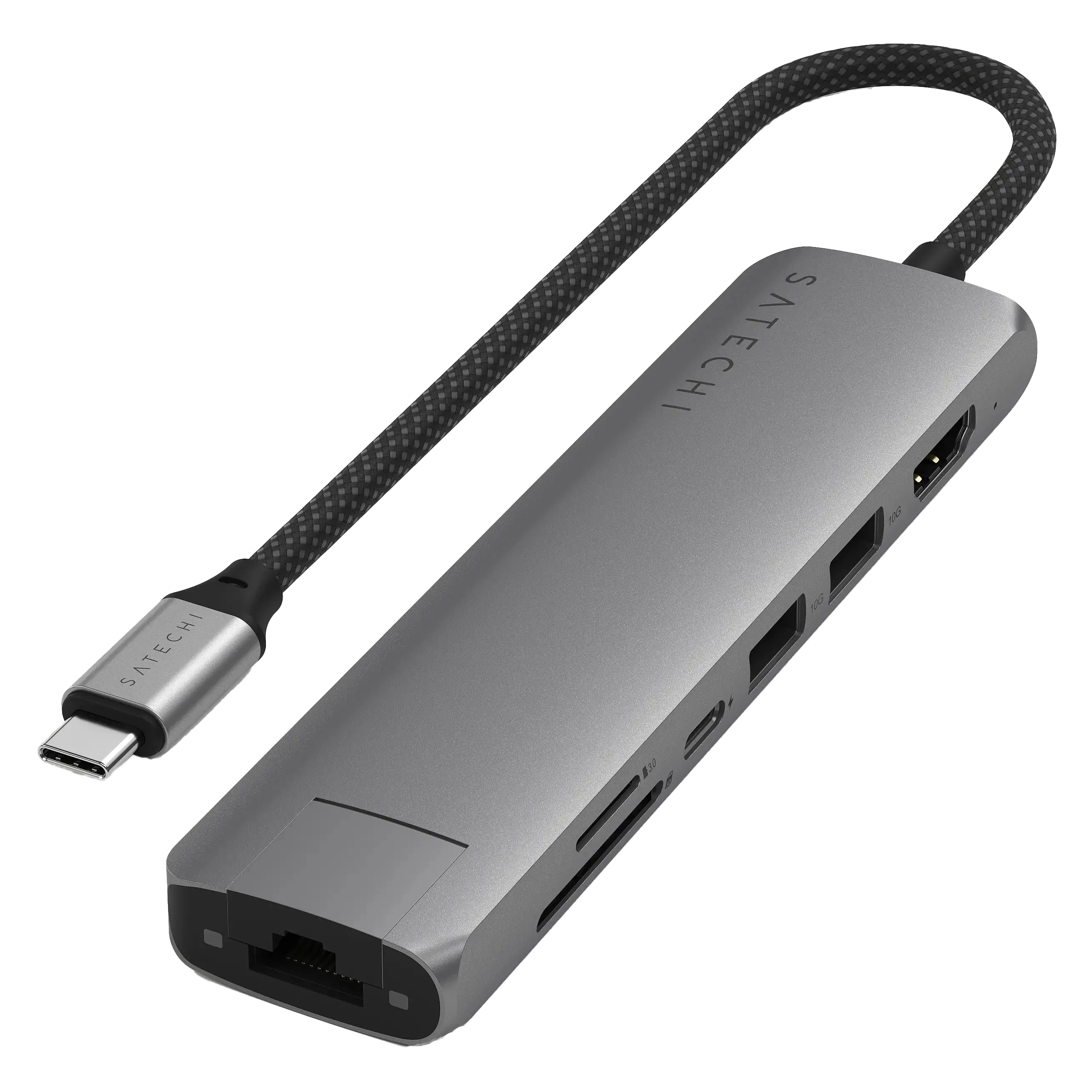 Adaptador multipuerto USB-C delgado 7 en 1 de Satechi