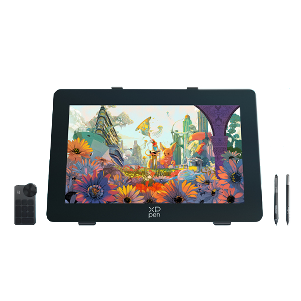 Pantalla de dibujo XPPen Artist Pro 24 Gen 2 4K con lápices y controlador de acceso directo