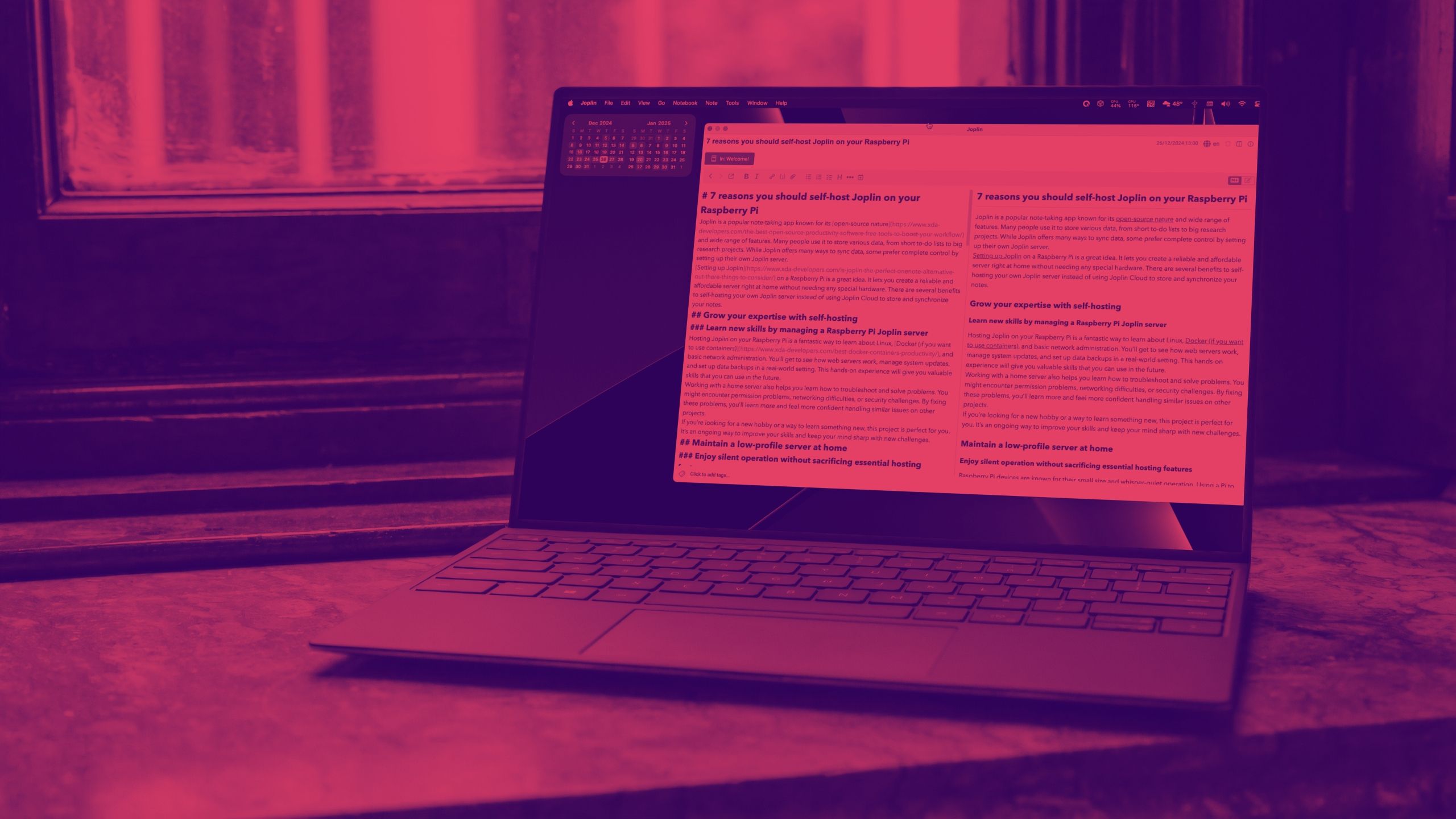 Why you should self host Joplin on Raspberry Pi