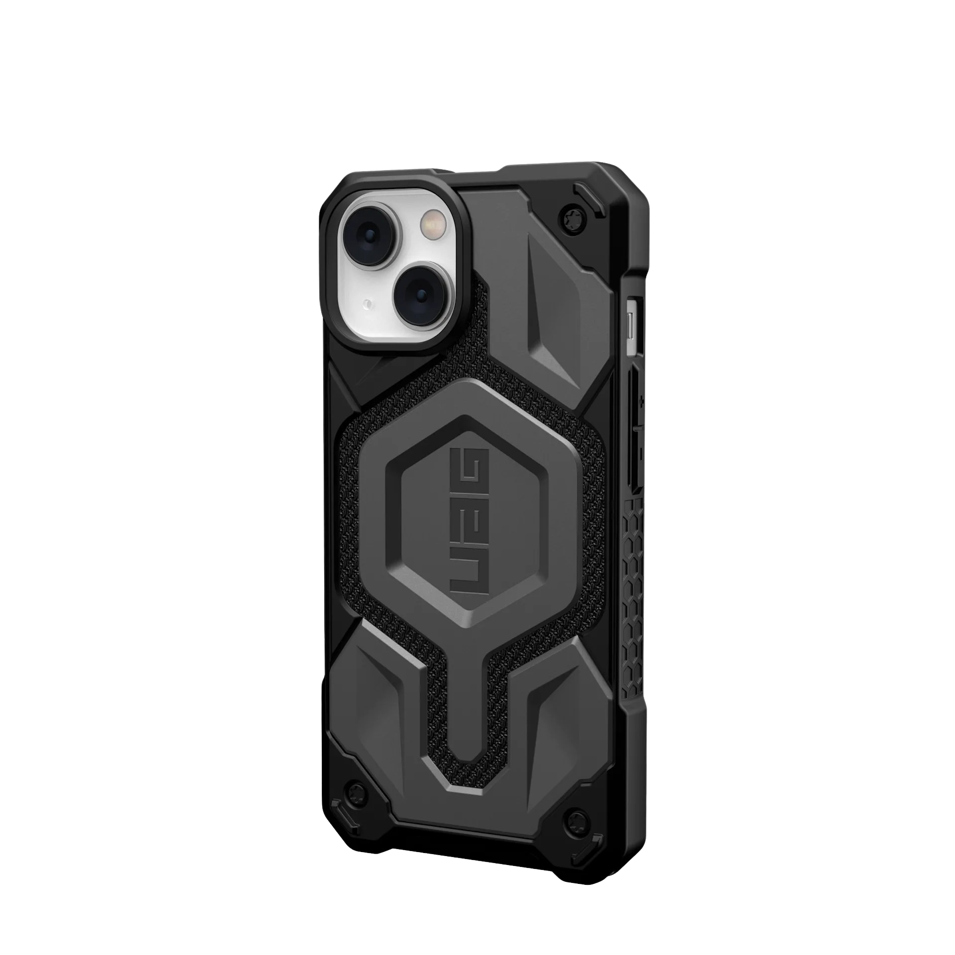 Funda UAG Monarch para iPhone 14 con fondo transparente