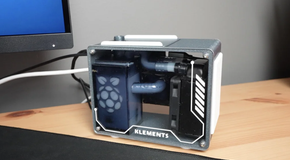 The watercooled Pi case