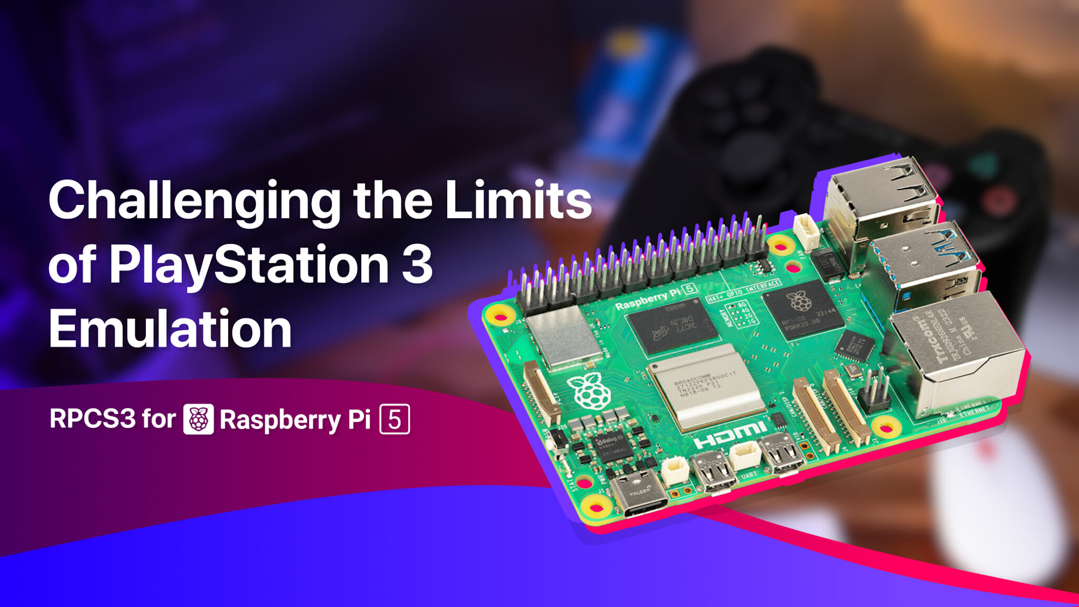You can now emulate ps3 games on your raspberry pi 5 but only if you