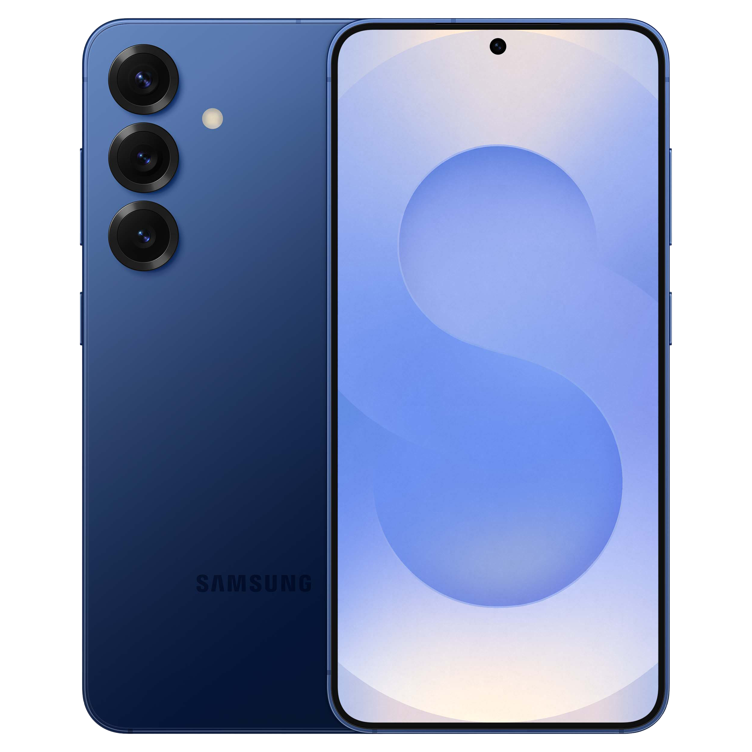 Samsung Galaxy S25 en color azul marino