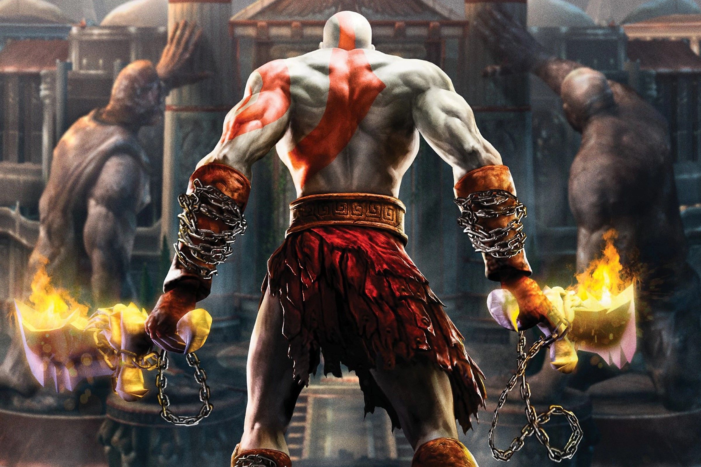 Afiche del juego God of War II