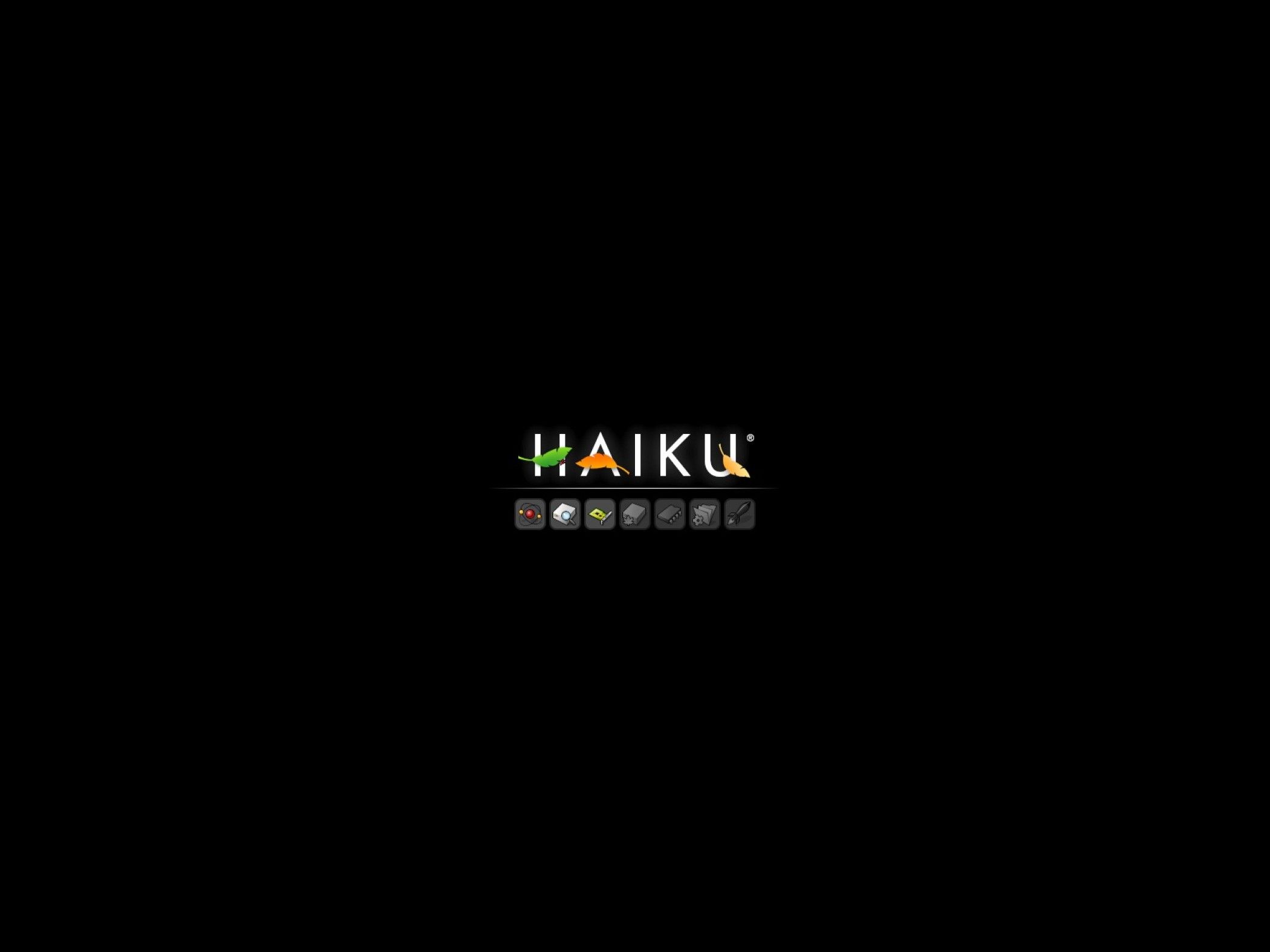 haiku os bootloader screenshot