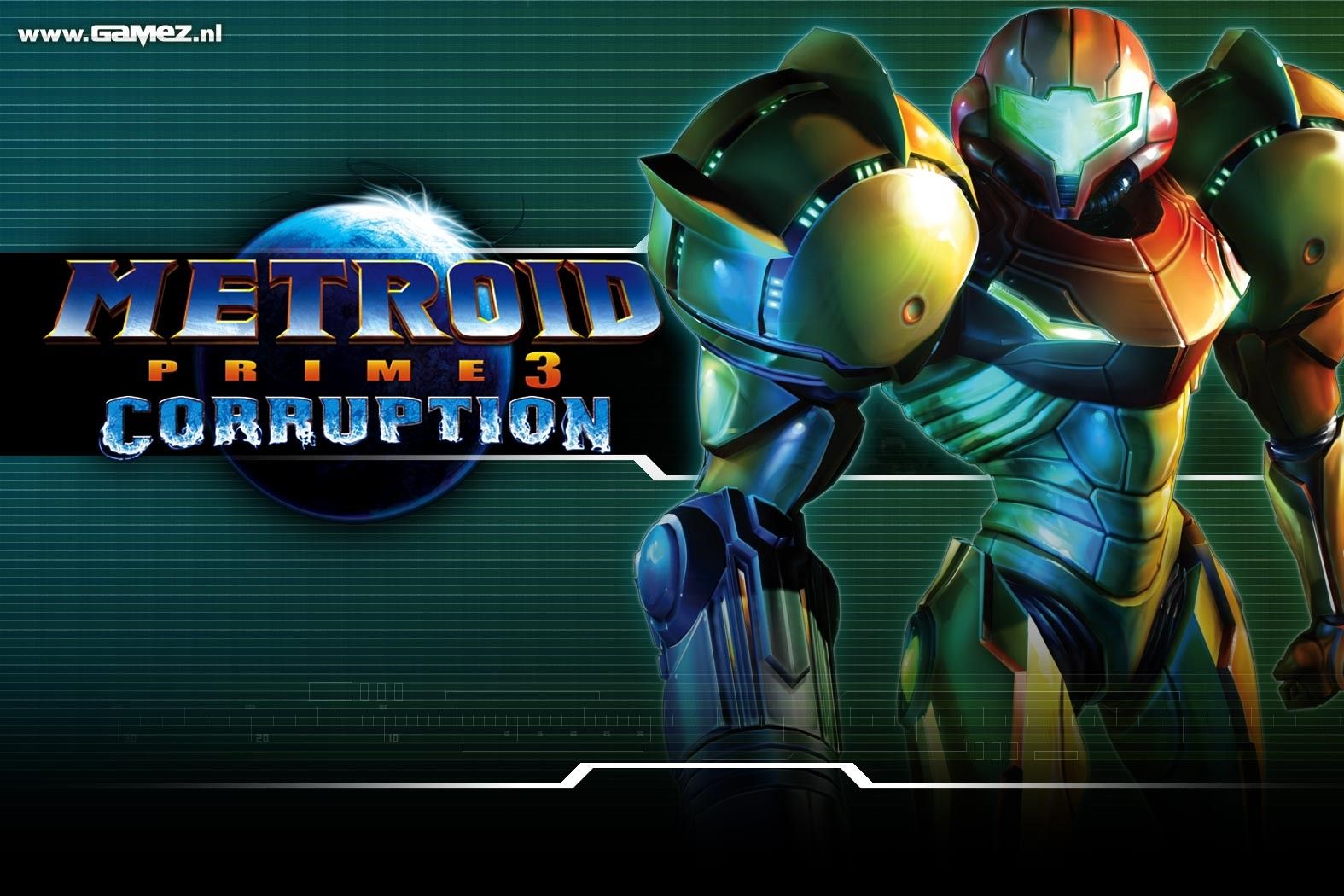 Afiche del videojuego Metroid Prime 3: Corruption