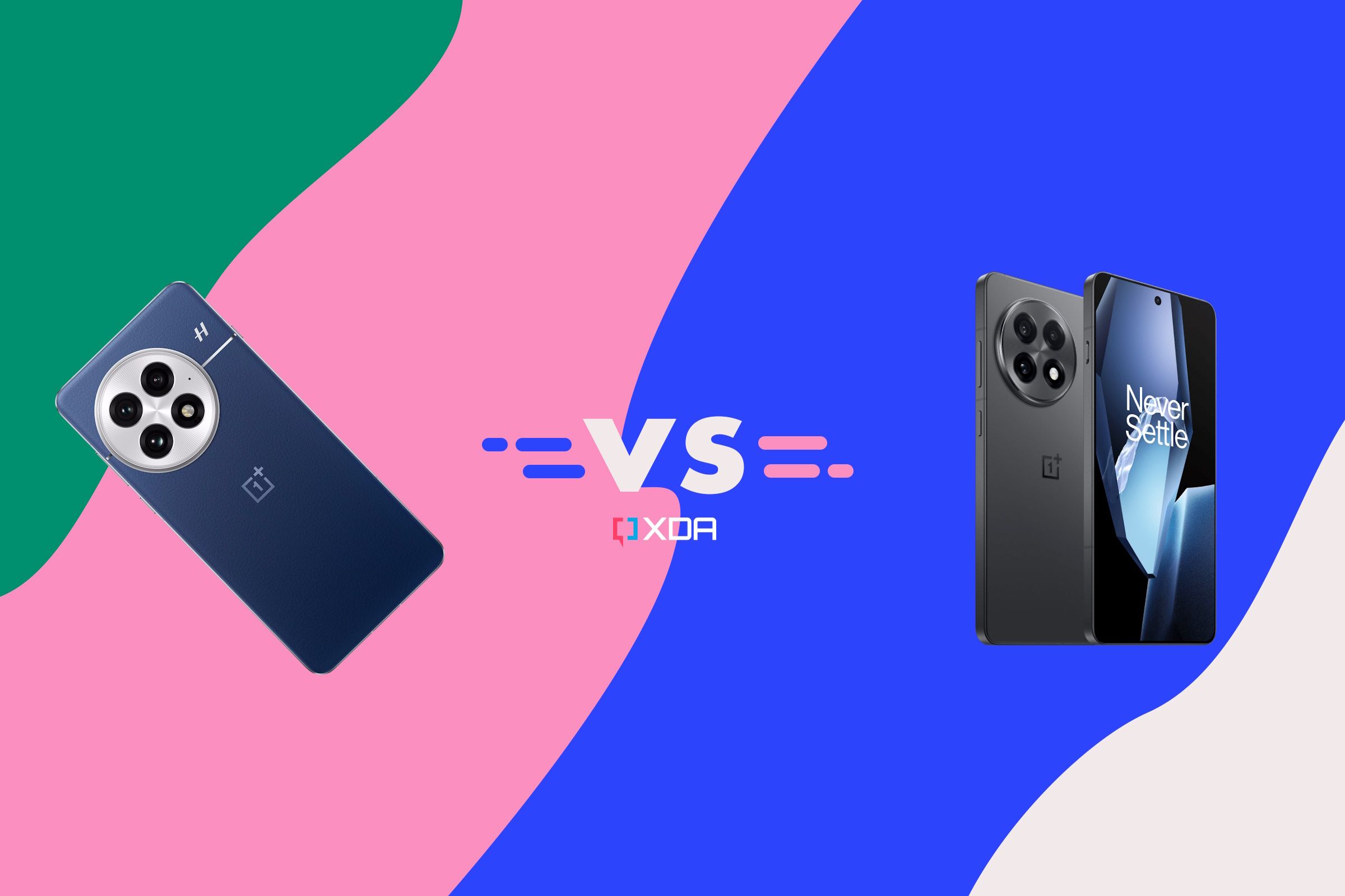 Comparación entre OnePlus 13 y OnePlus 13R