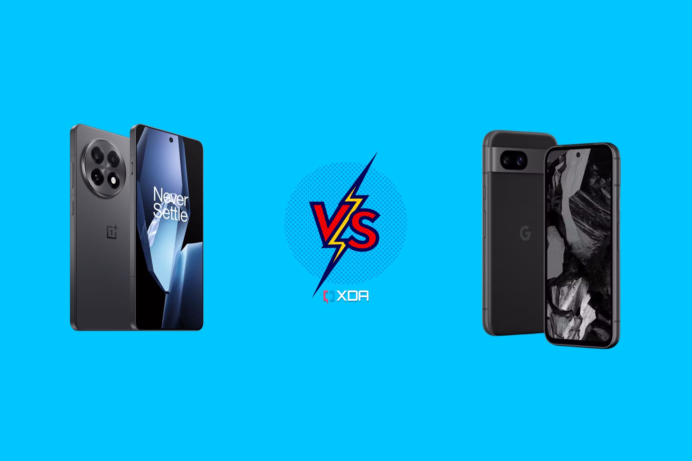 Comparación entre OnePlus 13R y Pixel 8a