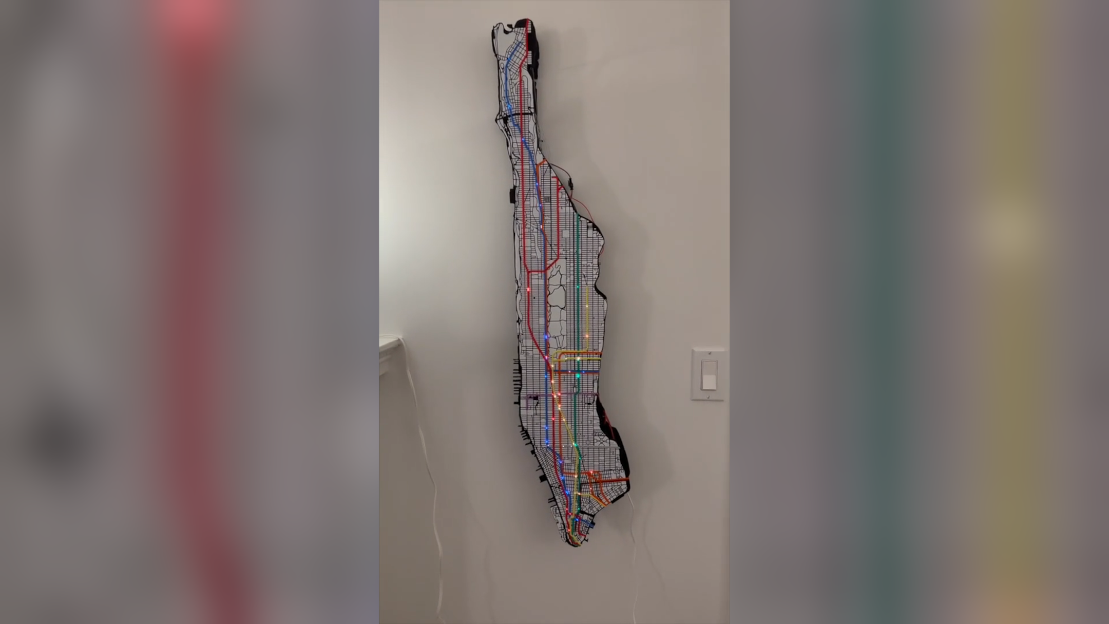 Someone made an incredible 3D live map of Manhattan's subway trains using a Raspberry Pi