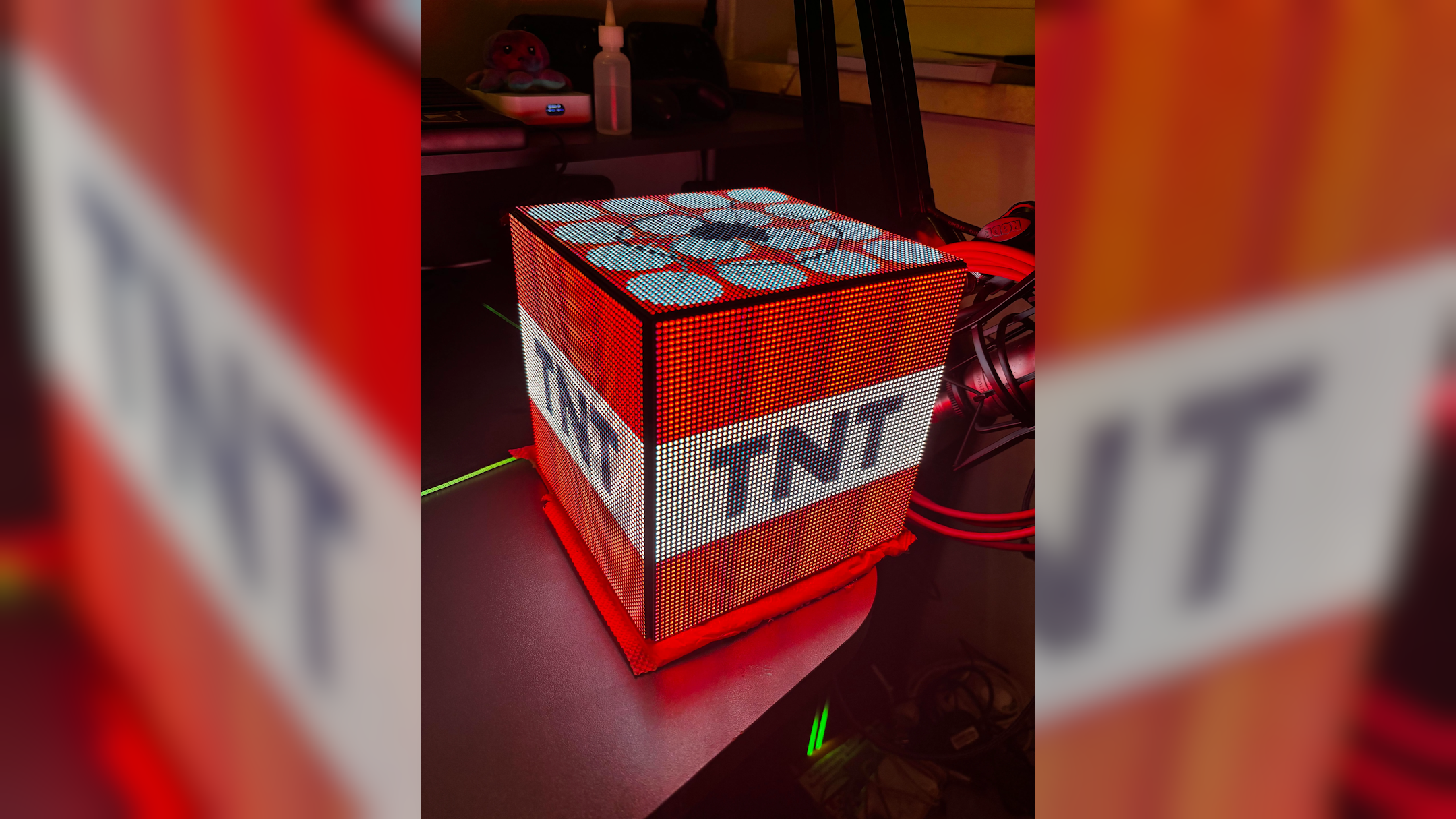 Someone made an amazing Raspberry Pi LED matrix cube, and so can you