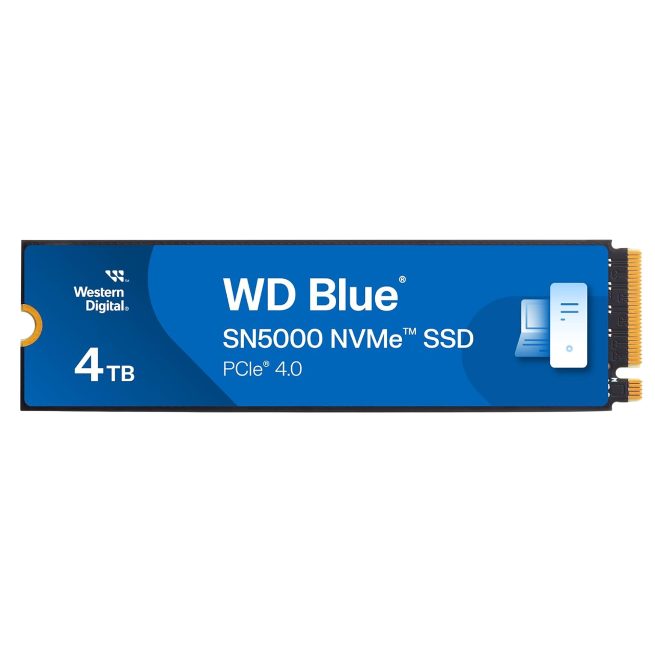 Western Digital 4TB WD Blue SN5000 NVMe Internal Solid State Drive SSD