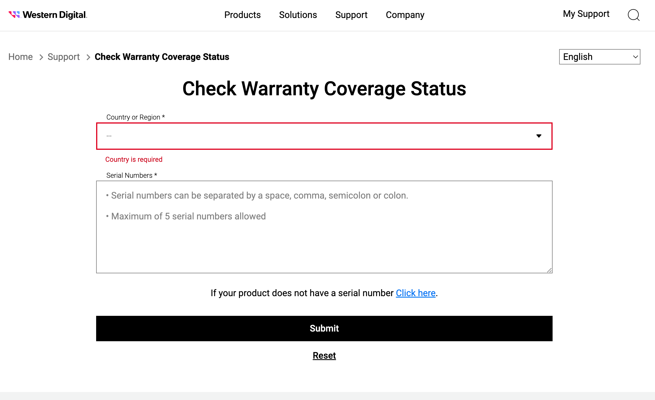 western digital warranty status