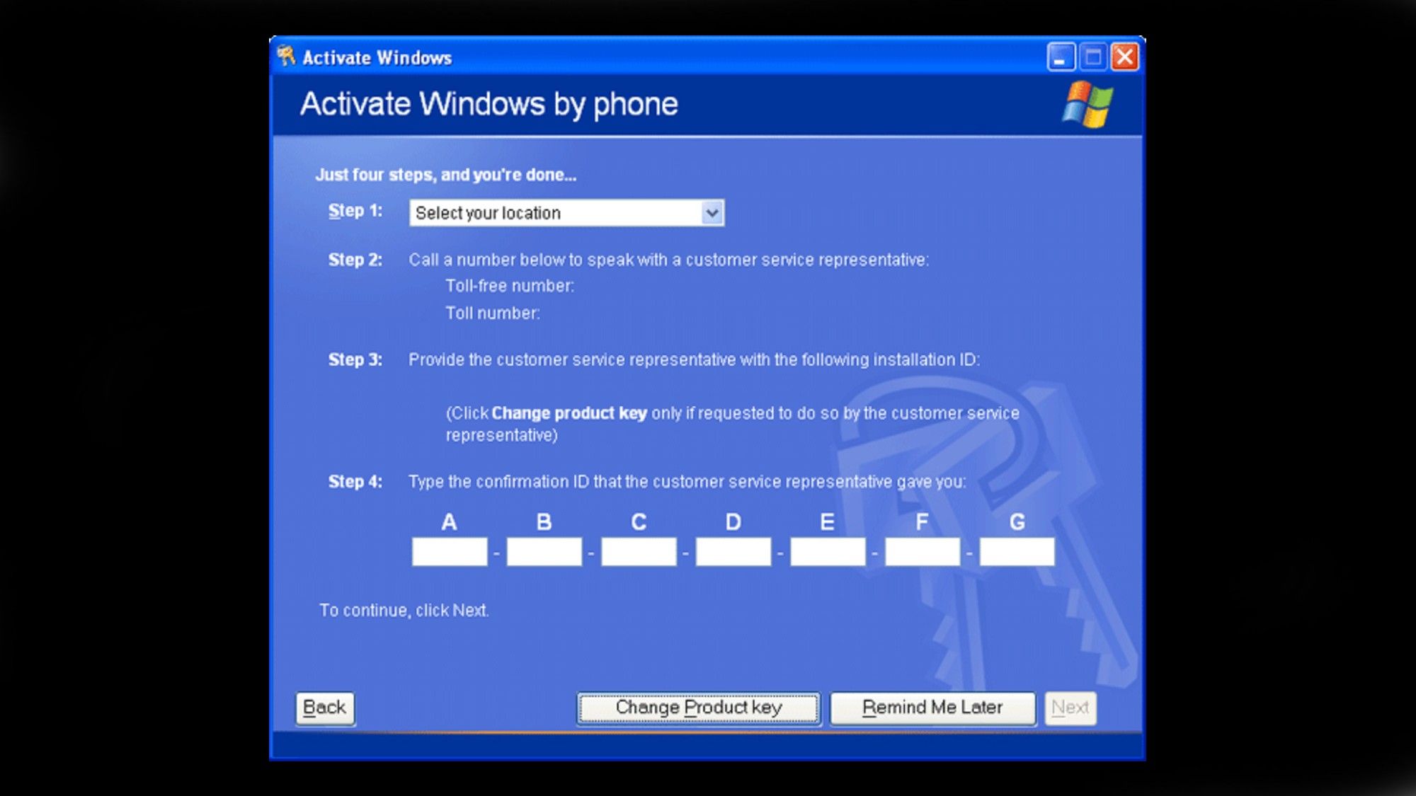 Windows-XP-activation