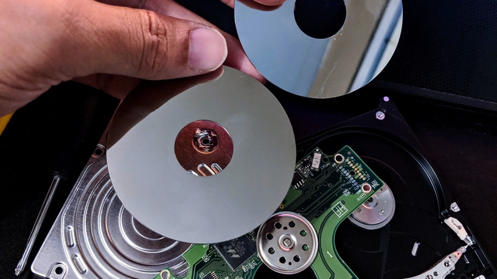 Hard drive platters