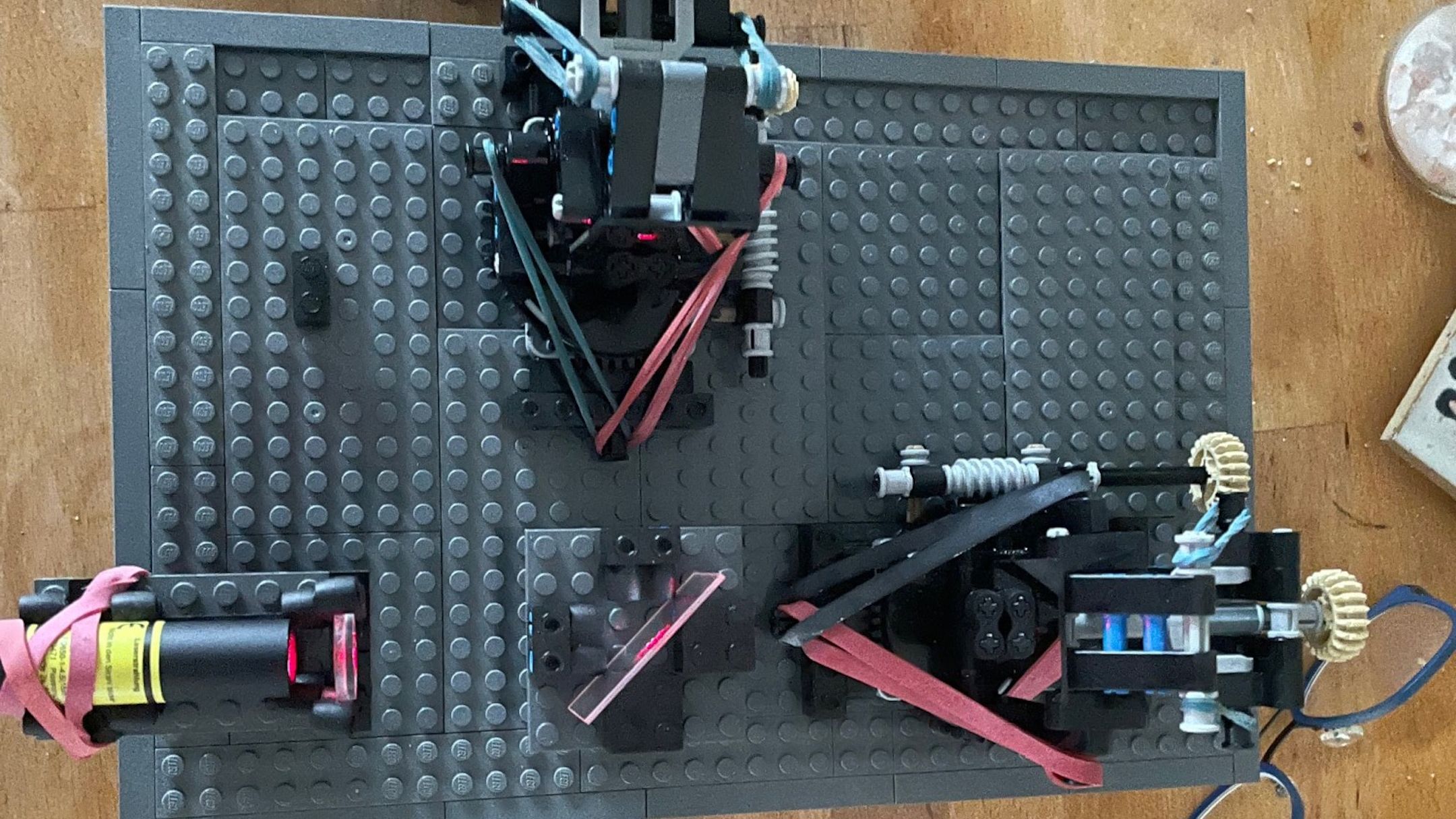 Someone built precise lab equipment using a Raspberry Pi and Lego