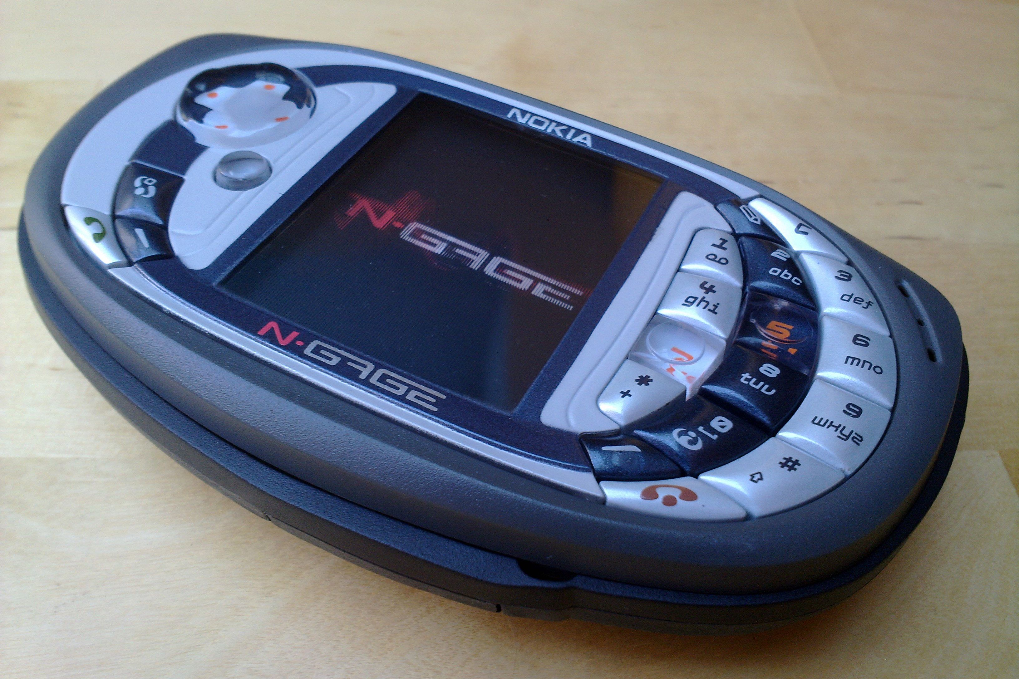 Nokia N-Gage handheld gaming console