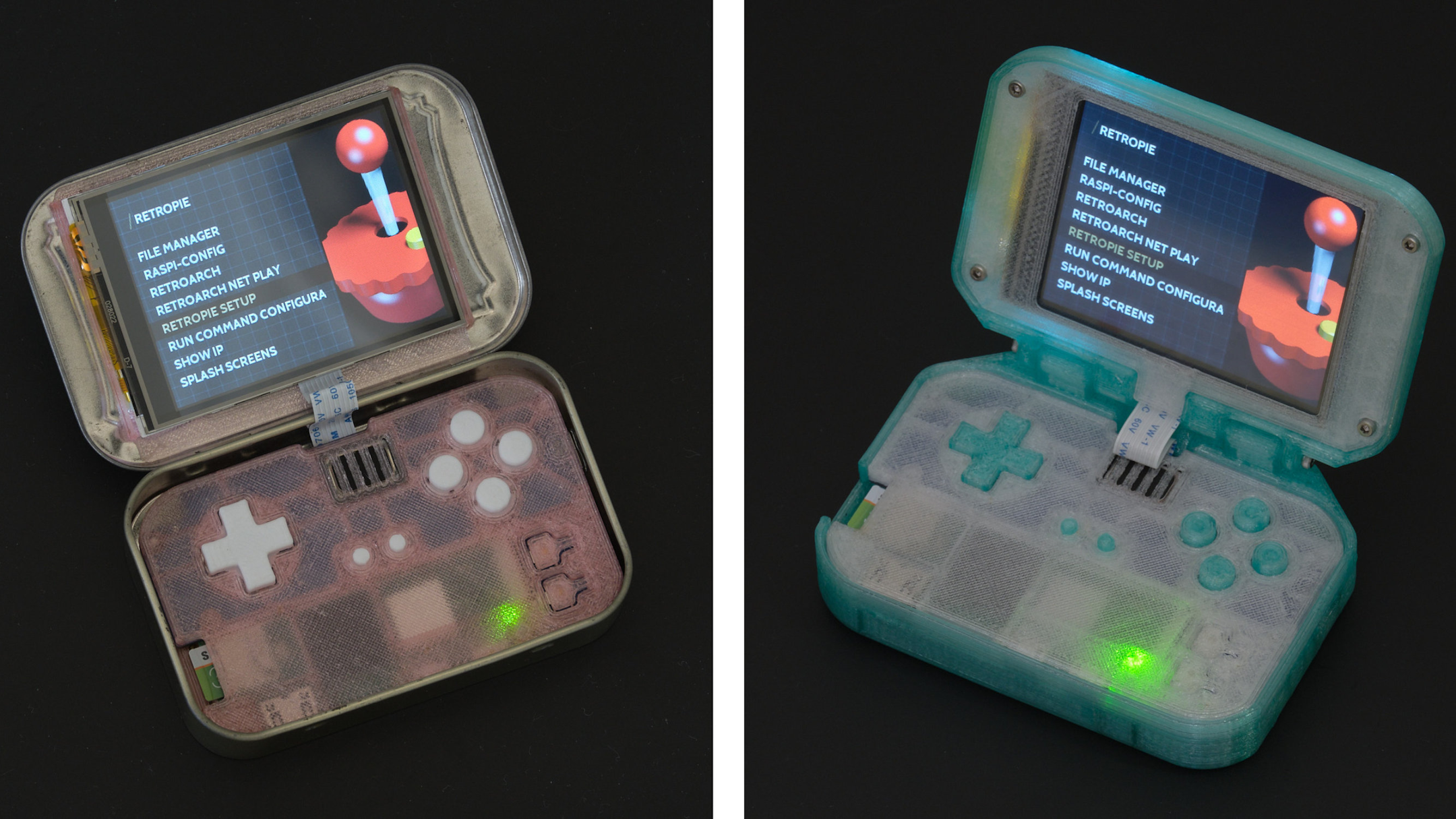 This Raspberry Pi handheld console fits in an Altoids tin, and it's seriously adorable